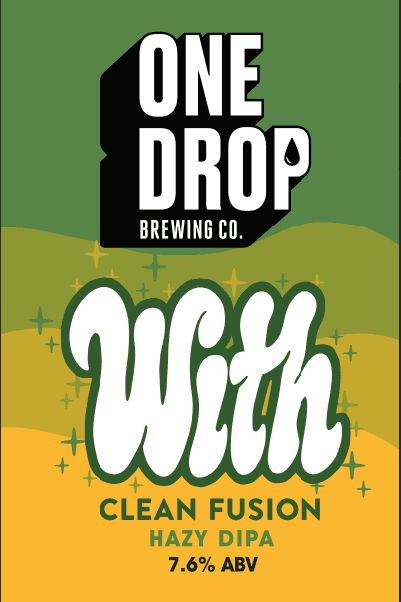 "With" Hazy DIPA with Clean Fusion