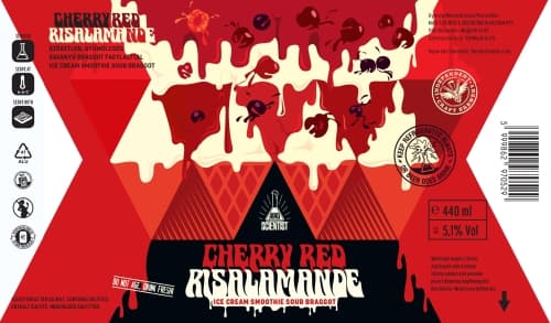 Cherry Red Risalamande