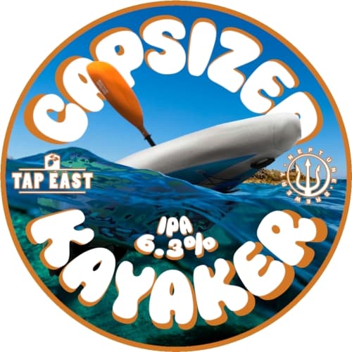 Capsized Kayaker