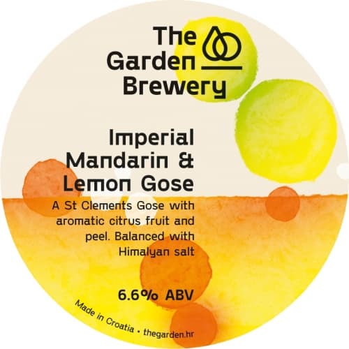 Imperial Mandarin & Lemon Gose