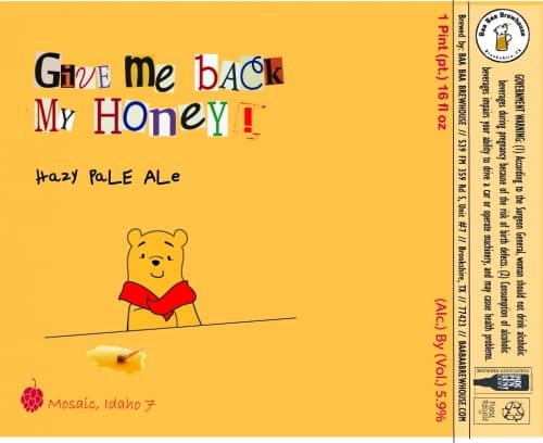 Give Me Back My Honey