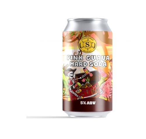 Pink Guava Hard Soda