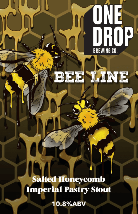 Bee Line Salted Caramel Honeycomb Pastry Stout