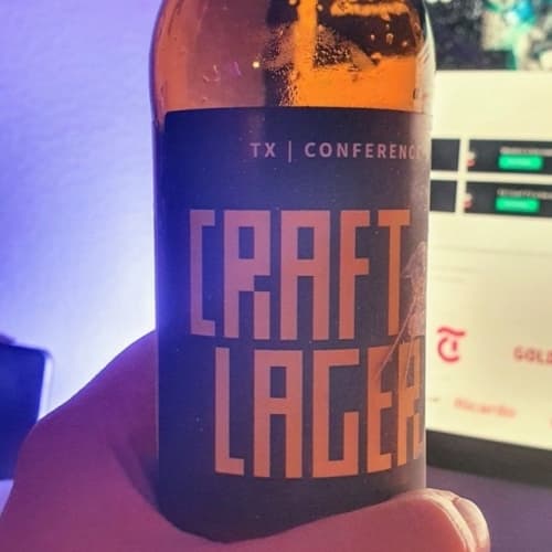 TX Conference Craft Lager
