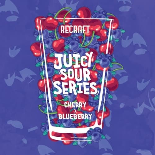 Juicy Sour Series: Cherry And Blueberry