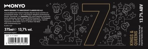 Kings & Queens - 7th Anniversary Aszú Barrel Aged Imperial Flanders Red Ale