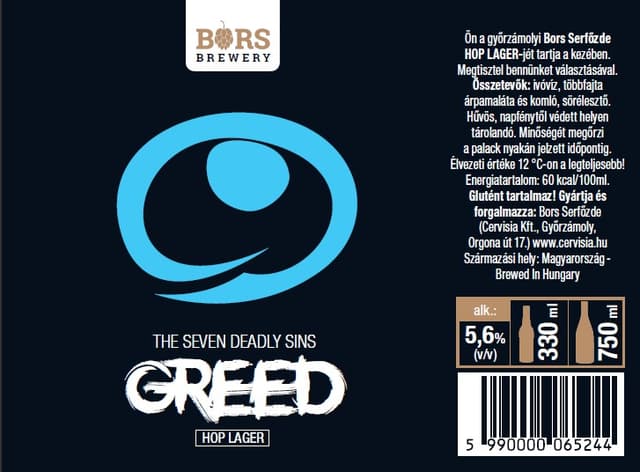 The Seven Deadly Sins - Greed