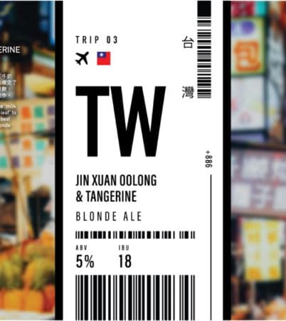 Jin Xuan Oolong & Tangerine Blonde Ale