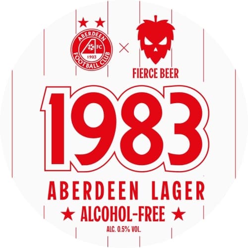 1983 0.5 Lager (Aberdeen FC Collab)
