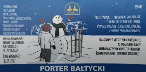 Porter Bałtycki Rum BA