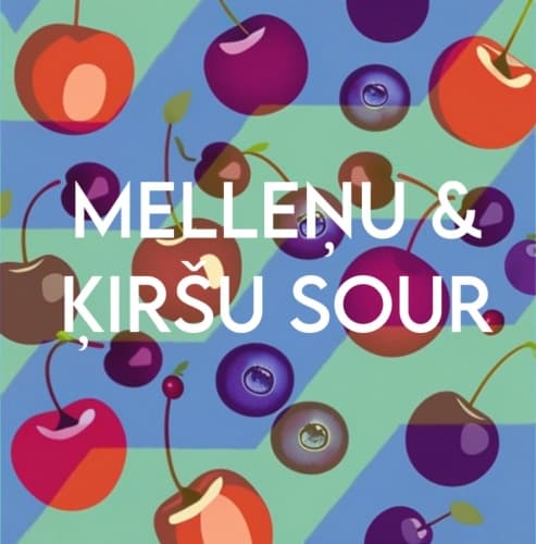 Melleņu & Ķiršu | Blueberry & Cherry