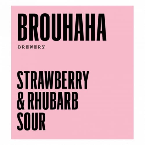 Strawberry & Rhubarb Sour