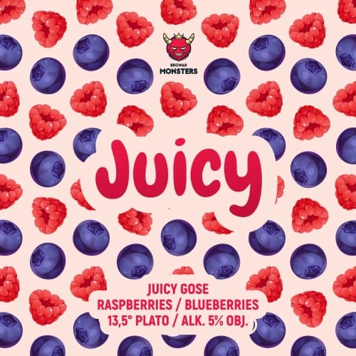 Juicy #1: Raspberries, Blueberries