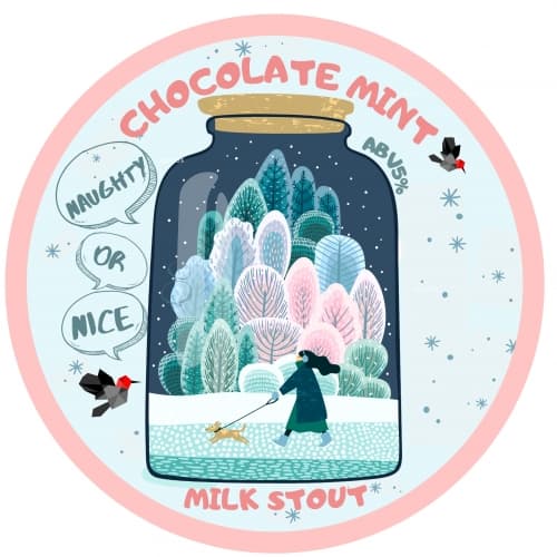 Naughty & Nice Chocolate Mint Milk Stout