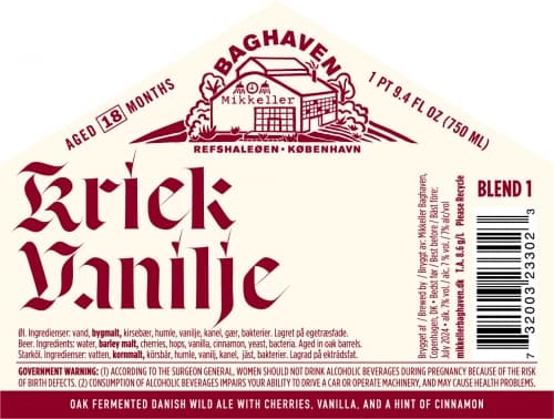 Kriek Vanilje Blend 1