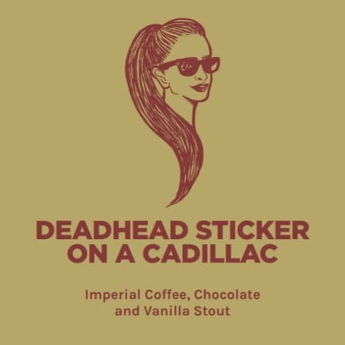 DEADHEAD STICKER ON A CADILLAC