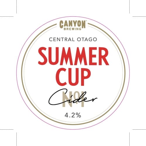 Central Otago Summer Cup Cider