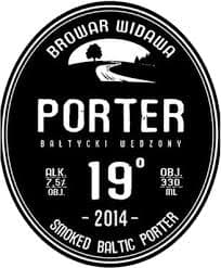 Porter Bałtycki Wędzony 19° (Smoked Baltic Porter 19°)