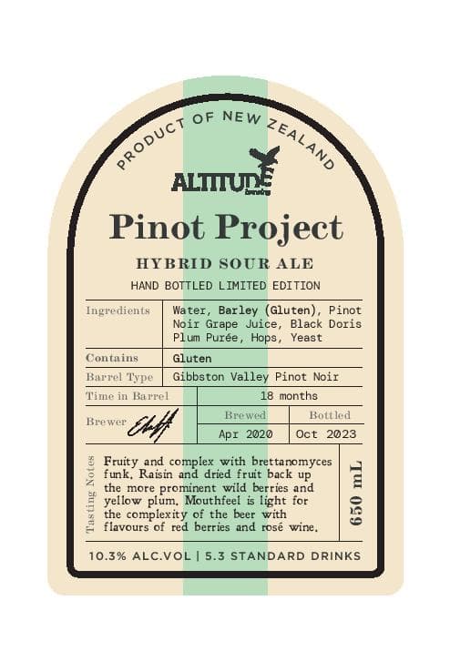 Pinot Project: Hybrid Sour Ale