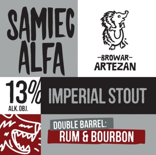 Samiec Alfa (2017) Double Barrel - Rum & Bourbon