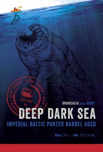 Deep Dark Sea Red Wine BA