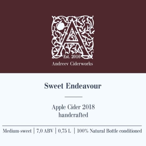 Sweet Endeavour 2018