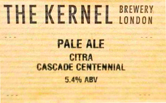 Pale Ale Citra Cascade Centennial