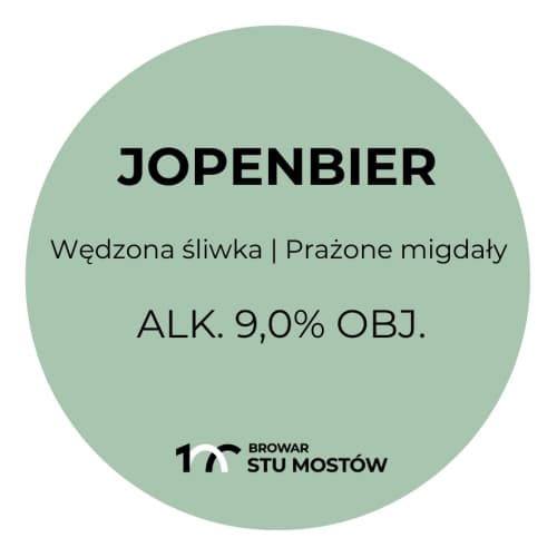 Jopejskie BBA Wędzona Śliwka & Prażone Migdały