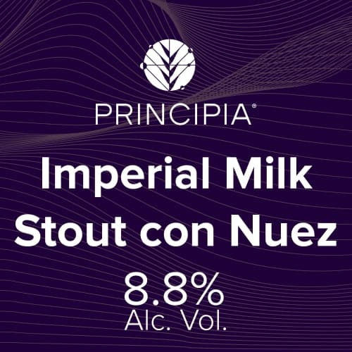 Imperial Milk Stout Con Nuez