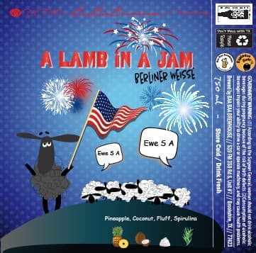 Lamb In A Jam - BLUE