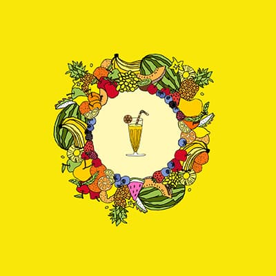 Purée - Banane, Kiwi, Curuba, Pêche