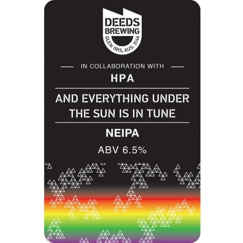 And Everything Under the Sun Is In Tune