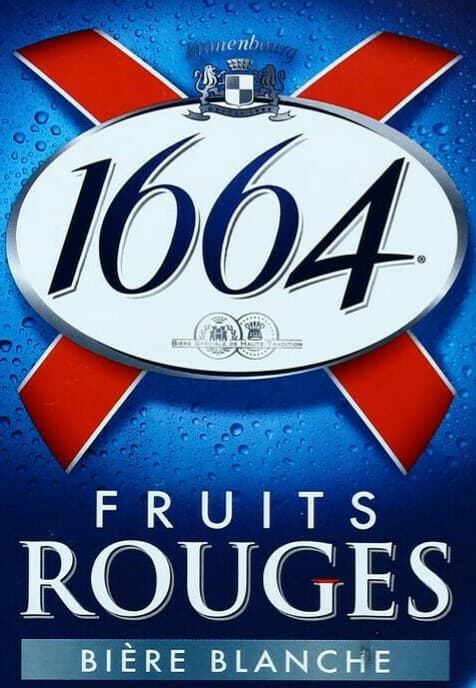 1664 Blanc Fruits Rouges