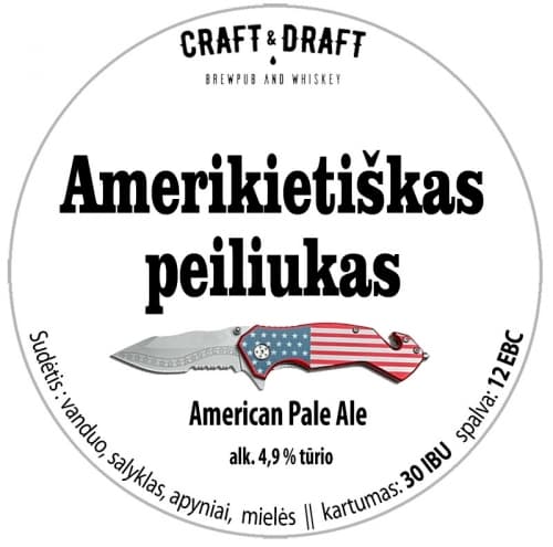 Amerikietiškas Peiliukas (American Knife)