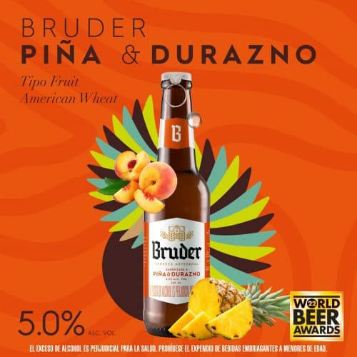 Piña y Durazno